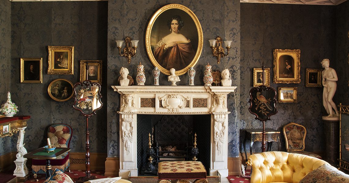 Drawing Room at Hughenden (National Trust Images)