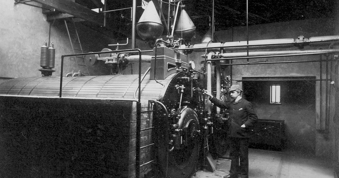 Salomons interior in the generator building