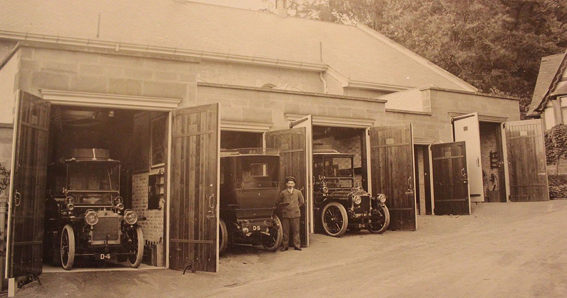 Salomons motor houses 1900s